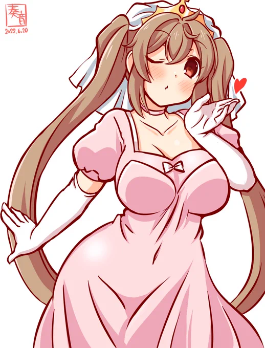 「んふふっ。村雨は、スタンバイオーケーよ♥」

#艦これ版深夜の真剣お絵描き60分一本勝負
#艦これ版真剣お絵描き60分一本勝負_20220620
#村雨 