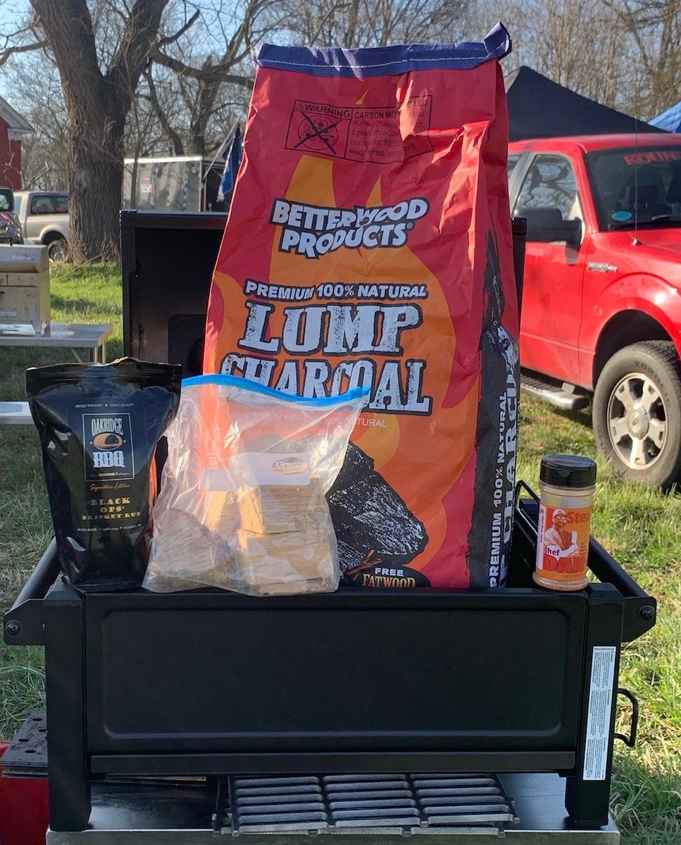BetterWoodP's tweet photo. More BWP Charcoal in the wild courtesy of @qshantybbq https://t.co/RnILumNETu