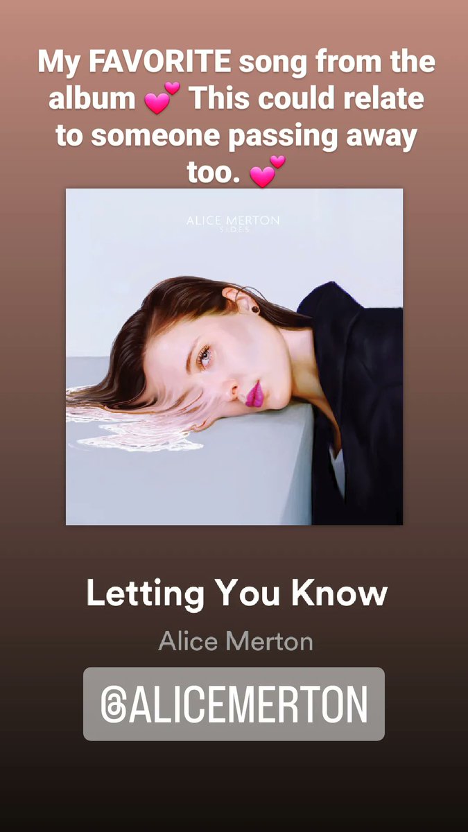 DellaChase_'s tweet image. @AliceMerton #LettingYouKnow