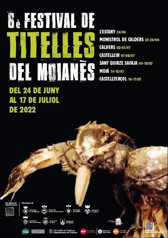 ViuMonistrol's tweet photo. El 6è Festival de Titelles del Moianès també passa pel poble. Aquest dissabte 25 a la Plaça de l'Església i diumenge 26 a la Sala petita @TitellesMoianes https://t.co/XdYBBEQkO1