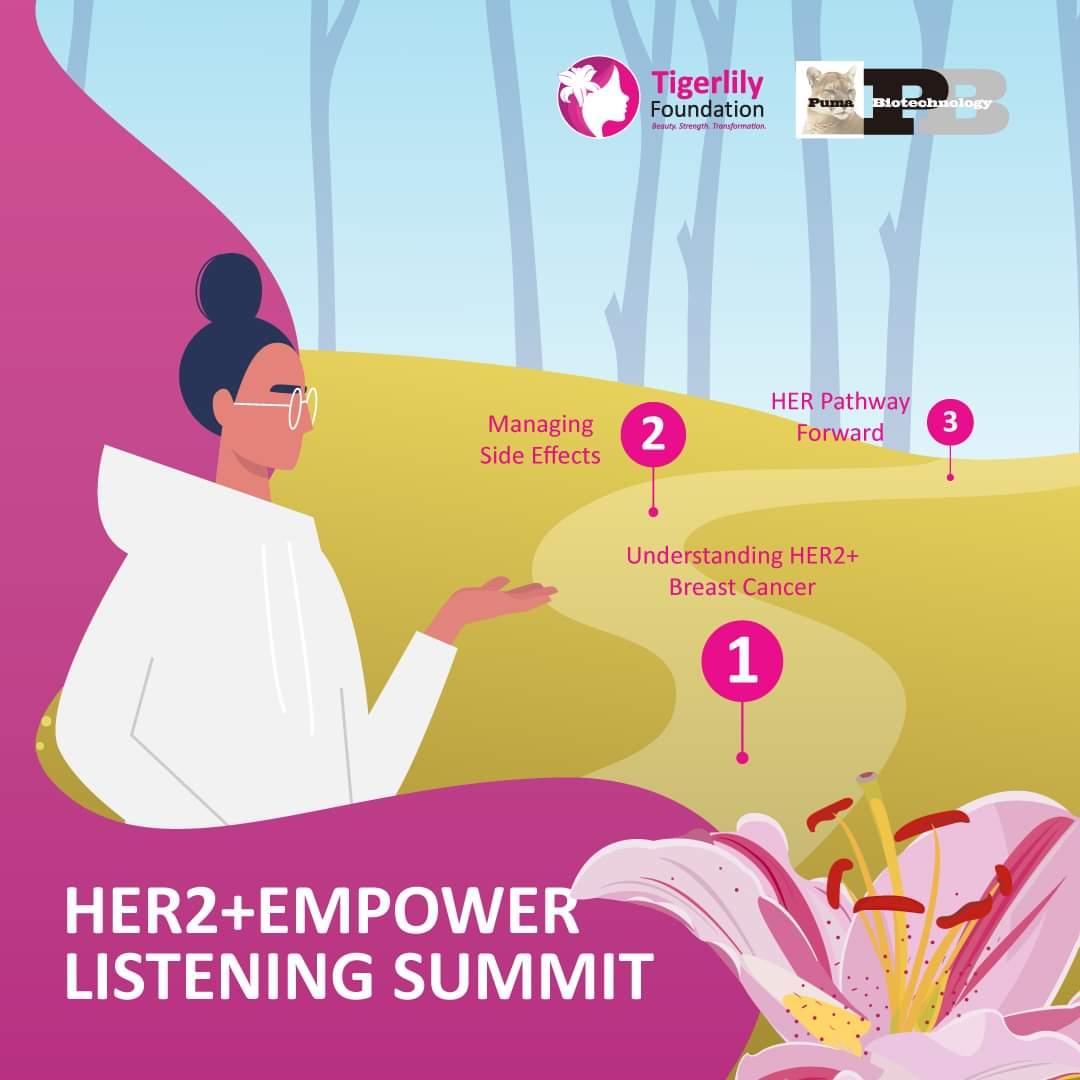 In this special edition HER 2+ Empower Listening series, Tigerlily will host 3 Listening Summits in partnership with Puma

Join the First Conversation on Thursday, June 23, at 1 pm ET as we explore “Understanding HER 2+”

Click the link below to register!
us02web.zoom.us/meeting/regist…