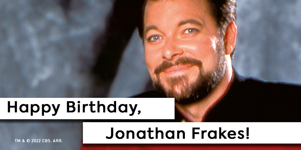 Happy Birthday, Jonathan Frakes!  