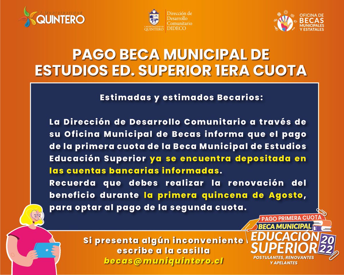 Ilustre Municipalidad de Quintero tweet media