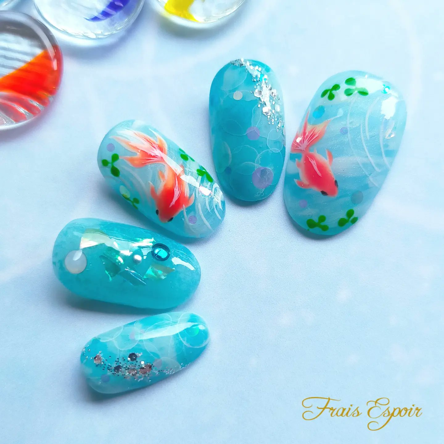 金魚ネイル Twitter Search Twitter