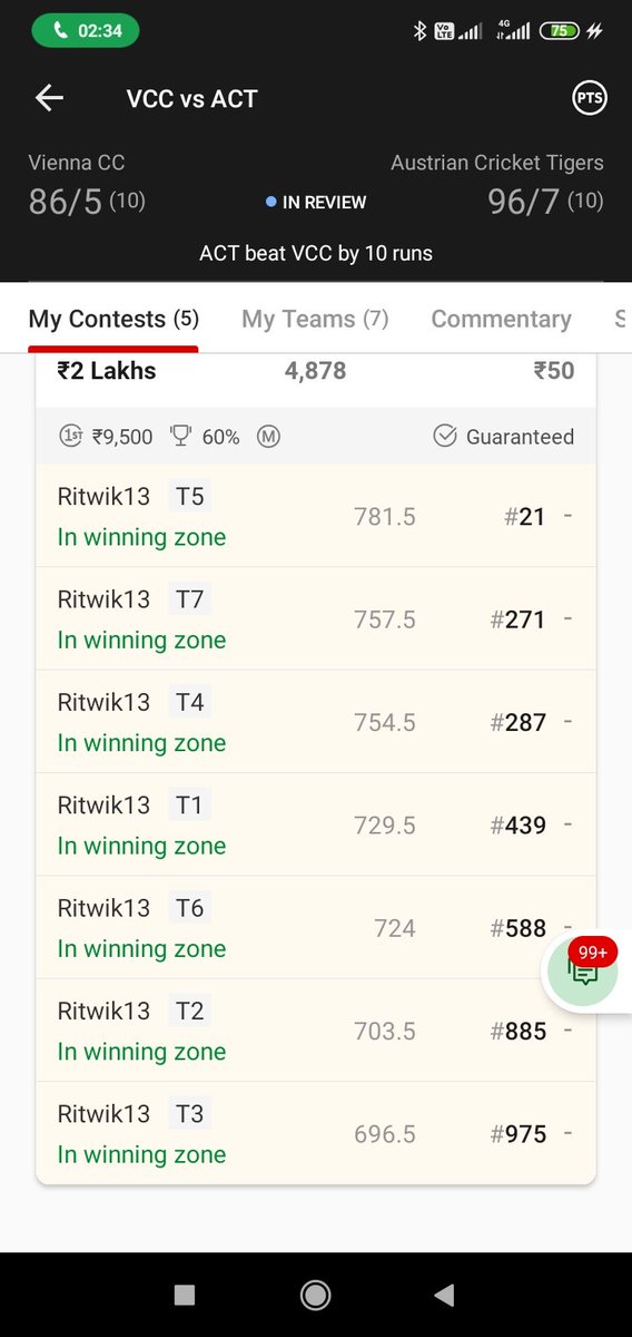THEPREDICTOR13C's tweet photo. Today t-10 Results
All credit goes to
@oyepick
Thank for the stats
#DREAM11
#DREAM11GL
#ECST10
#OYEPICK https://t.co/3OnSfjeIAW
