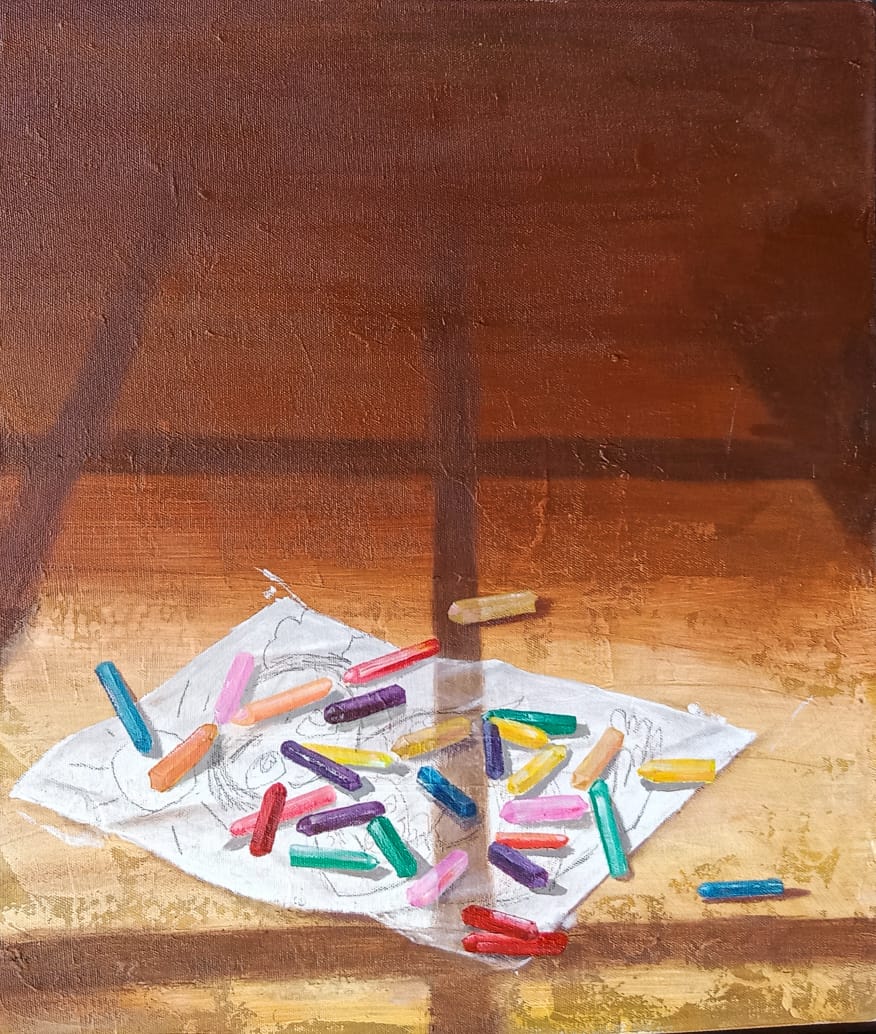 yaksapedia's tweet photo. @yaksapedia1
PASTEL DIATAS KERTAS #2
.
62x53cm
acrylic on canvas
2022
.

#available #artfordable #art #artwork #painting #paint #contemporaryart #modernart 
#stillife #stillifepainting  #indonesianart  #indonesianartist #yogyakarta https://t.co/DcDMz1J3cK