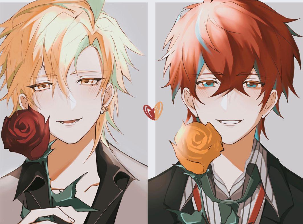 gongmigonggong1's tweet photo. バレンタインで描いた🥂👔です https://t.co/mdnuEflxQC