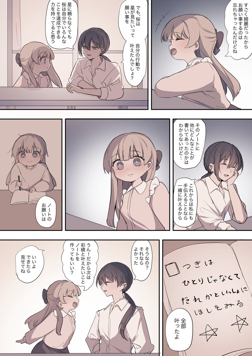 彼女が初めて星を見た日の話 