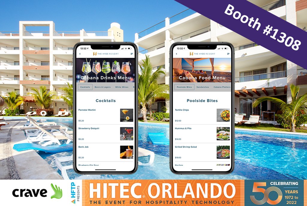 Provide seamless service to your guests from anywhere and everywhere in your #hotel 📱🛎️

We will be exhibiting our guest mobile solution at #HITECOrlando - booth #1308, book a meeting >> bit.ly/39gMbLi  

#qrcodes #mobileordering #Hotelier #Guestservice #network