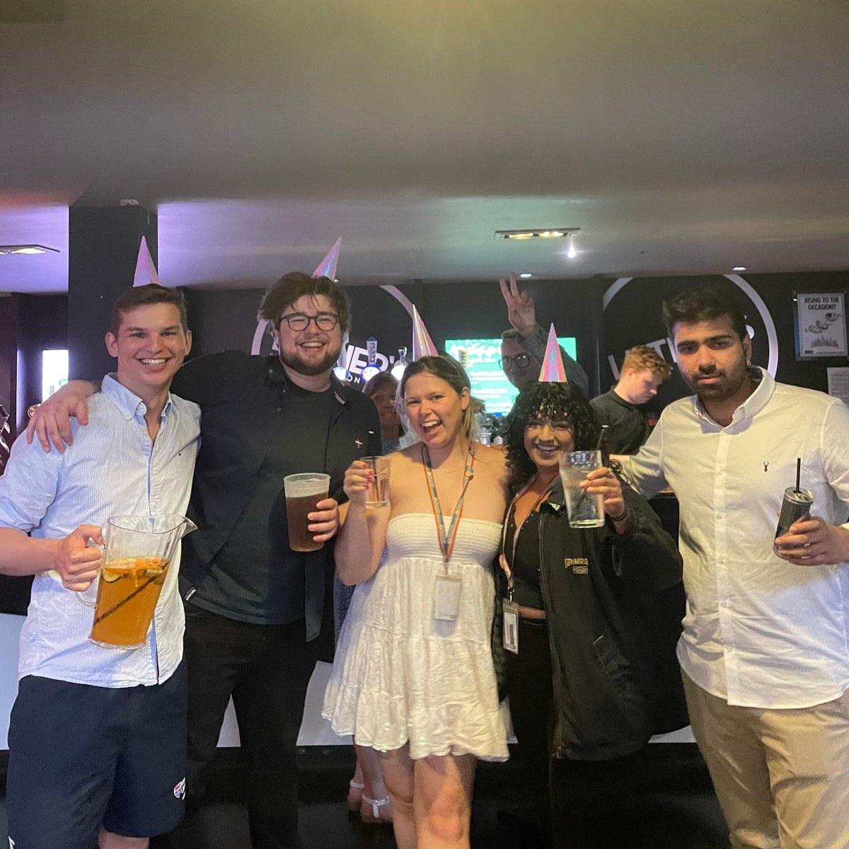NewcastleSU's tweet photo. Staff Party on Friday to say goodbye to the Sabbatical Officer Team 21/22
#Luthers
#NUSU https://t.co/kazAN5zpSt