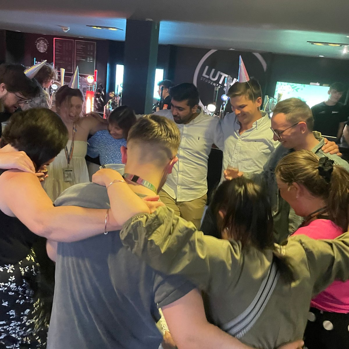 NewcastleSU's tweet photo. Staff Party on Friday to say goodbye to the Sabbatical Officer Team 21/22
#Luthers
#NUSU https://t.co/kazAN5zpSt