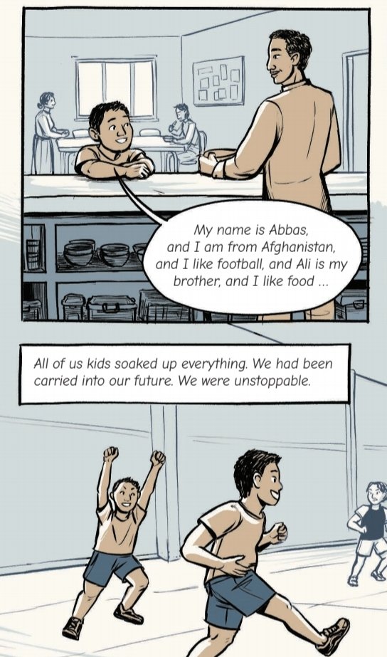 theabbasnazari's tweet photo. On this #WorldRefugeeDay I am chuffed to announce that #AfterTheTampa has been adapted for school kids.

Thanks to the talented team @EducationGovtNZ for believing in this story and for amplifying #refugee voices. We all win.

Coming to NZ primary schools in July 

Sneak peek 👇 https://t.co/zpjMQSCvl5
