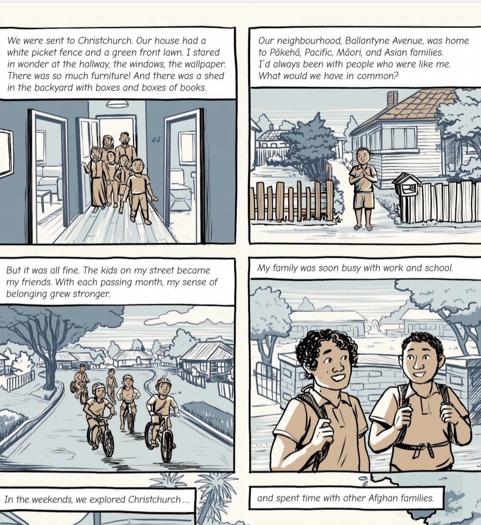 theabbasnazari's tweet photo. On this #WorldRefugeeDay I am chuffed to announce that #AfterTheTampa has been adapted for school kids.

Thanks to the talented team @EducationGovtNZ for believing in this story and for amplifying #refugee voices. We all win.

Coming to NZ primary schools in July 

Sneak peek 👇 https://t.co/zpjMQSCvl5