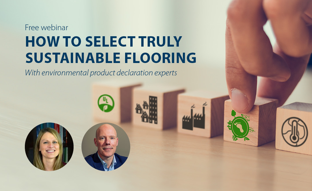 It's your last chance to register for our free webinar on selecting sustainable flooring! Tomorrow our experts will guide you through all the aspects of choosing a truly 'green' floor. fal.cn/3pABX

📅 21 June 2022 🕓 16:00-17:00 CEST
 #webinar #greenbuilding