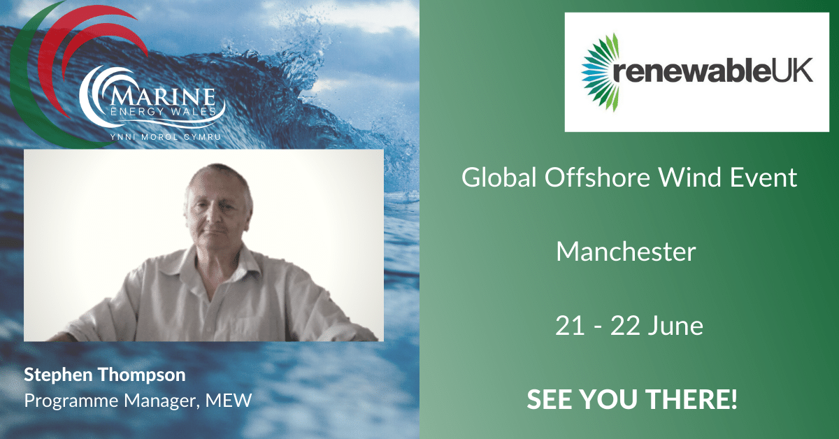 Marine Energy Wales (@marinecymru) on Twitter photo Marine Energy Wales' new Programme Manager Stephen Thompson will be at <a href="/RenewableUK/">RenewableUK</a> Global Offshore Wind event this week. If you see him, do say hello! With new recruits joining us soon in Floating Offshore Wind, this promises to be an important event for the MEW team! Marine Energy Wales' new Programme Manager Stephen Thompson will be at <a href="/RenewableUK/">RenewableUK</a> Global Offshore Wind event this week. If you see him, do say hello! With new recruits joining us soon in Floating Offshore Wind, this promises to be an important event for the MEW team!