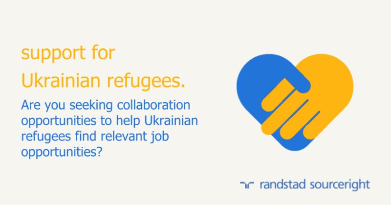 On #WorldRefugeeDay, <a href="/Randstad/">Randstad</a> &amp; <a href="/Randstad_SR/">Randstad_SR</a> are committed to supporting our employees, their families &amp; the wider community affected by the ongoing #Ukraine crisis. We are mobilizing our #GlobalWorkforce to provide #refugee #JobOpportunities.

randstadsr.com/3N3XNz5