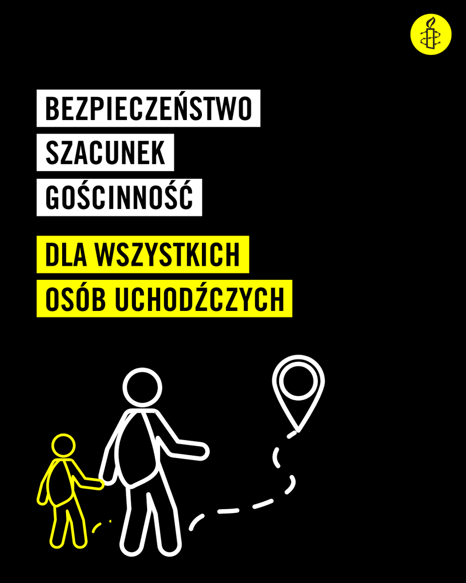 amnestyPL's tweet photo. #WorldRefugeeDay2022 przypomina o odwadze i sile milionów osób uciekających przed wojną, okrutnym traktowaniem, zagrożeniami dla zdrowia i życia, (np. głód czy zmiany klimatu), ale także prześladowaniami ze względu na orientację seksualną, tożsamość i ekspresję płciową. https://t.co/RJgUb4avOl