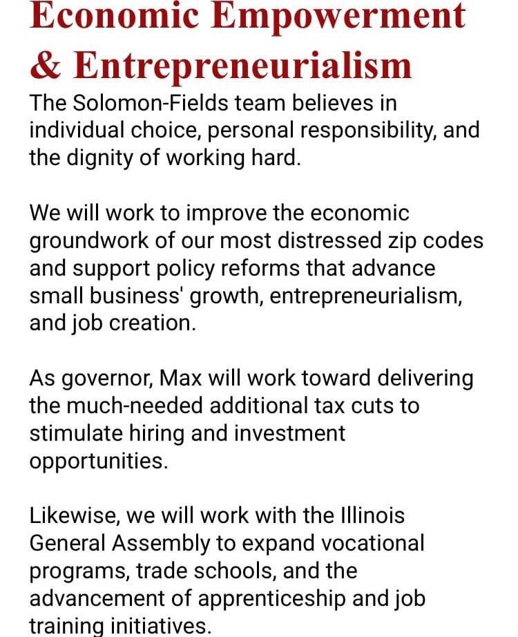 Max4Gov's tweet photo. Economic Empowerment & Entrepreneurialism @Max4Gov
https://t.co/qYYFzvM65O #solomonfields4il
#solomonfields2022 https://t.co/bY6npFKYm3