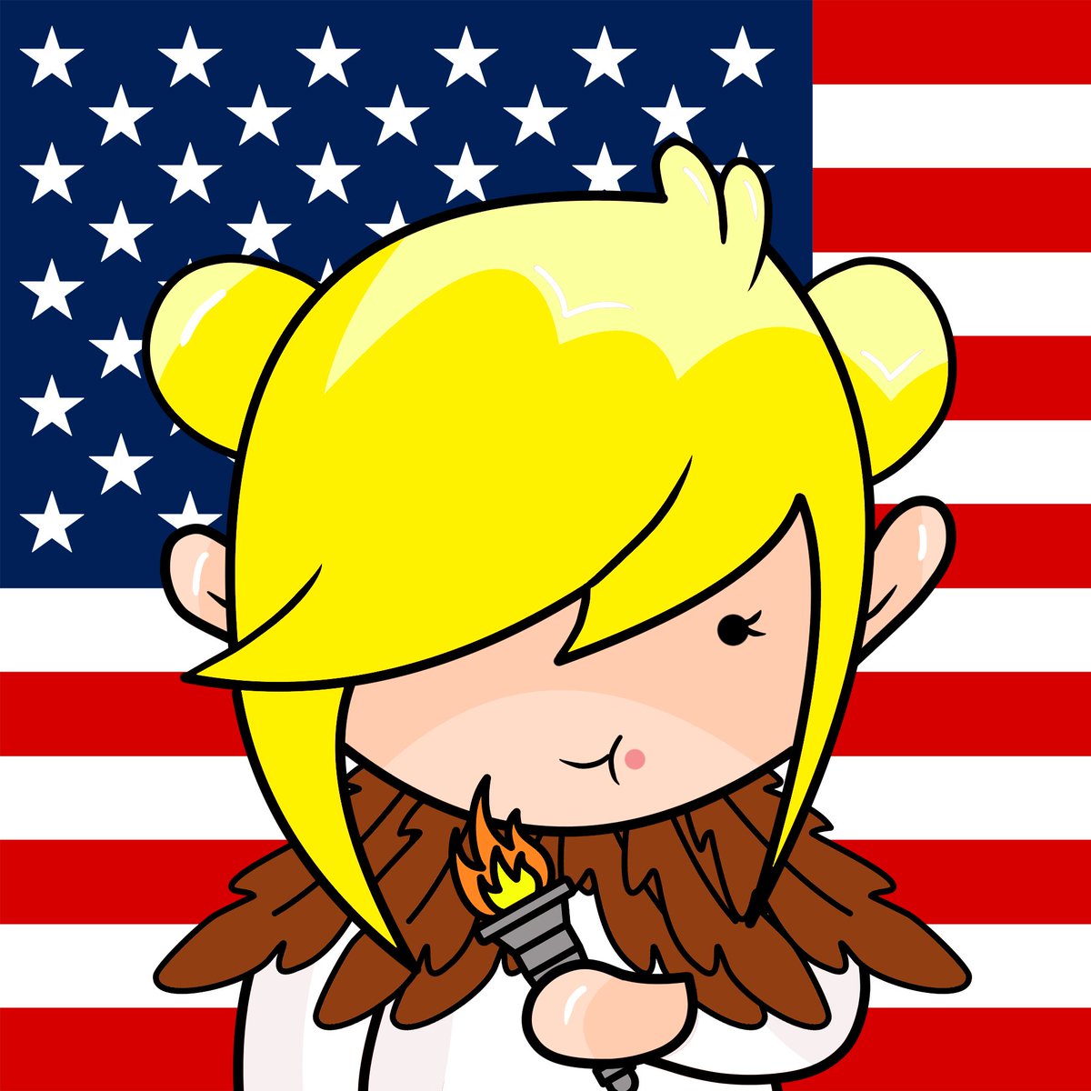 AlphaBettyD's tweet photo. Today is National American Eagle Day!

Show your support in protecting these majestic creatures!

#alphabettydoodles #nationalamericaneagleday https://t.co/xkK5KxUDjb