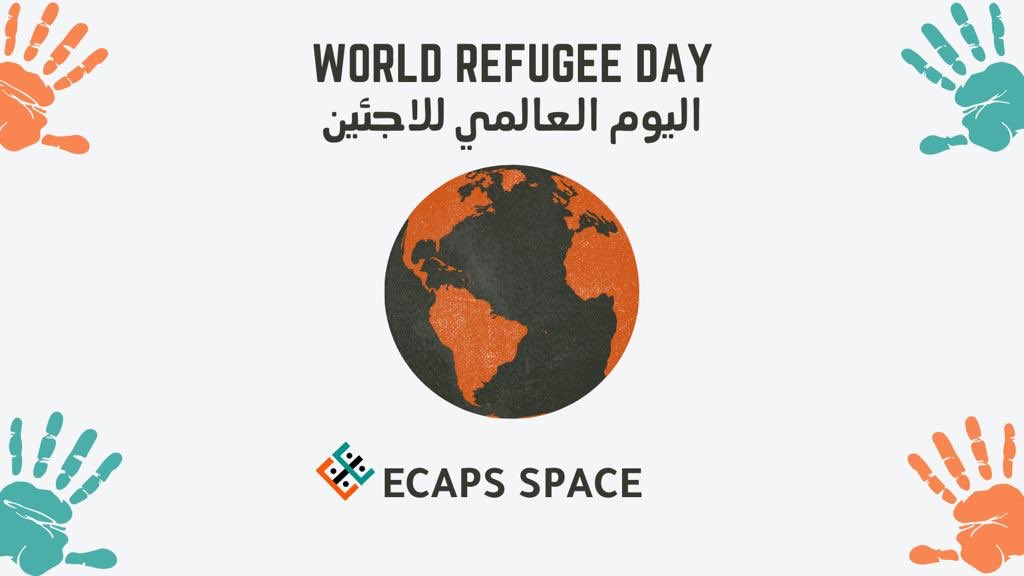 Ecaps_sa's tweet photo. #WorldRefugeeDay
#WithRefugees
#RefugeeDay
#مع_اللاجئين
#ايكابس
#ecaps_space https://t.co/5Vi46WFGkf