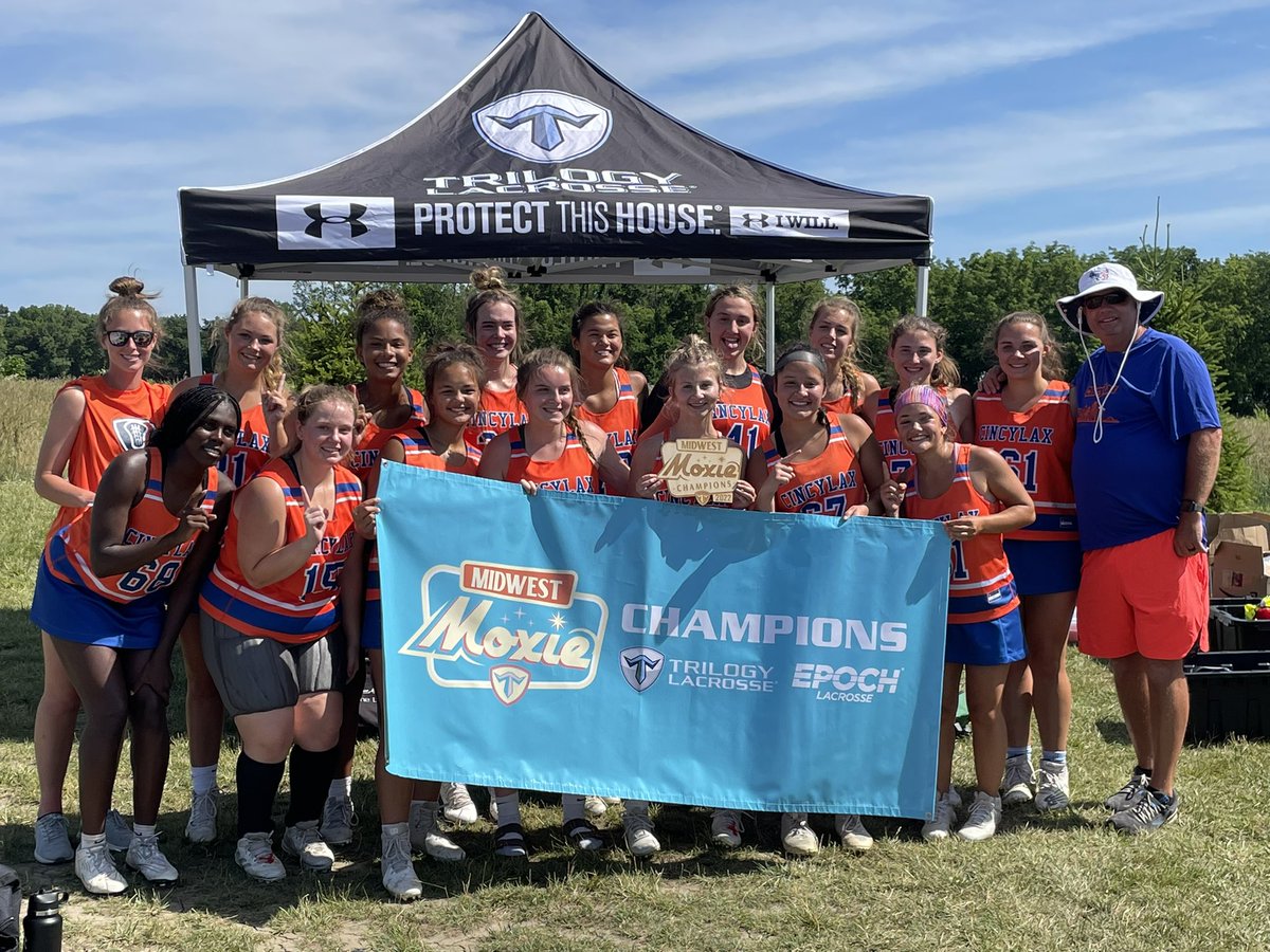 LaxCincy's tweet photo. We had so much fun this weekend at the #midwestmoxie! 2 teams came back champions! Congrats to both our HS team- way to go! @TrilogyLacrosse https://t.co/NM5frl3XTv
