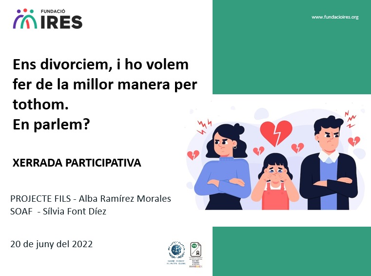 ProjecteFILS's tweet photo. Avui conjuntament amb el SOAF de la @fundacioires des del @ProjecteFILS farem aquesta xerrada pel Servei per a Adolescents i Famílies. https://t.co/5OJLeInrQq