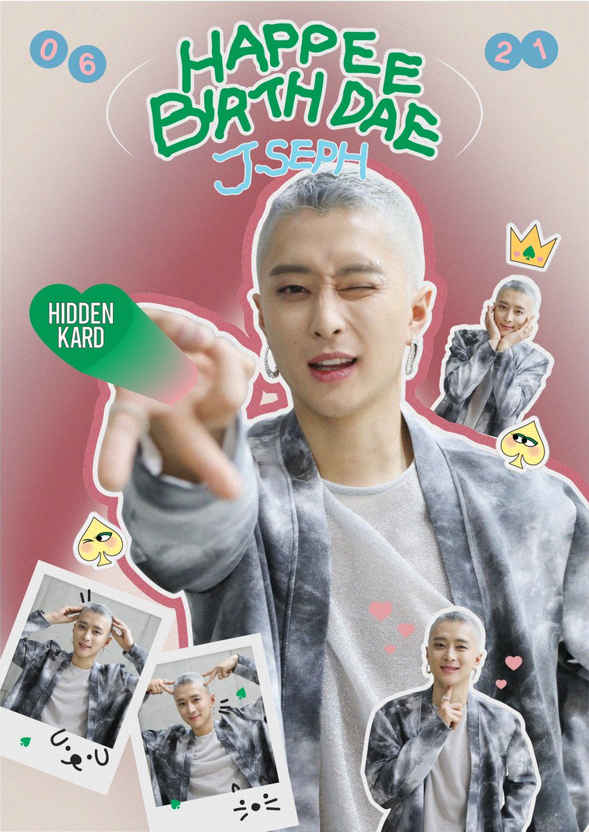 [#KARD]
♠HAPPY J.seph DAY♠

#KARD #카드
#JSEPH #제이셉
#HAPPY_JSEPH_DAY♠