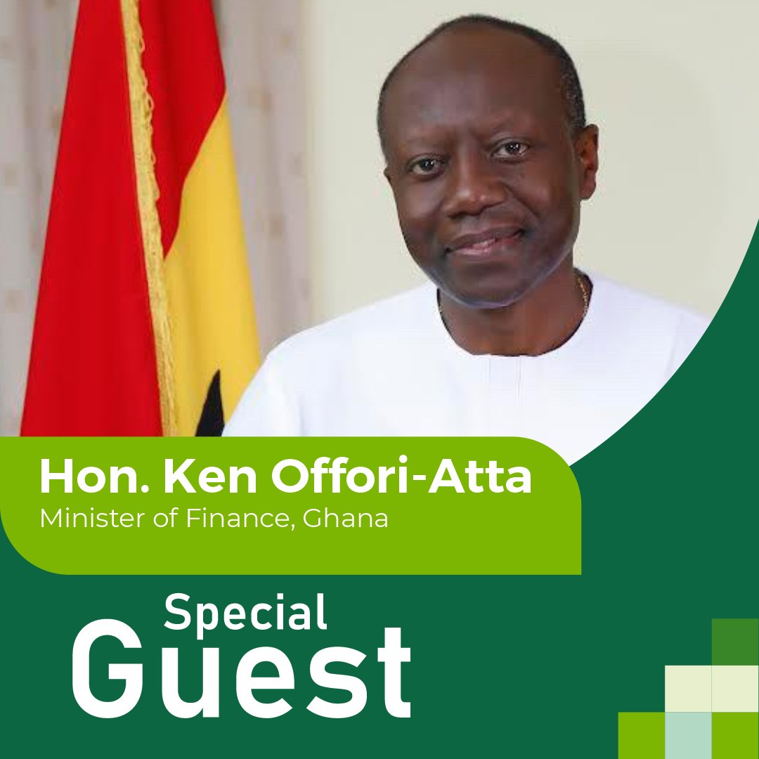 GIRSALinfo's tweet photo. We are pleased to announce that our Special Guest of honour for the Agribusiness Forum is the Minister for Finance, Hon. Ken Ofori-Atta.
#Agrifinancing
#agriculture
#agricguarantee
#Agforum https://t.co/OGDSG08dzm