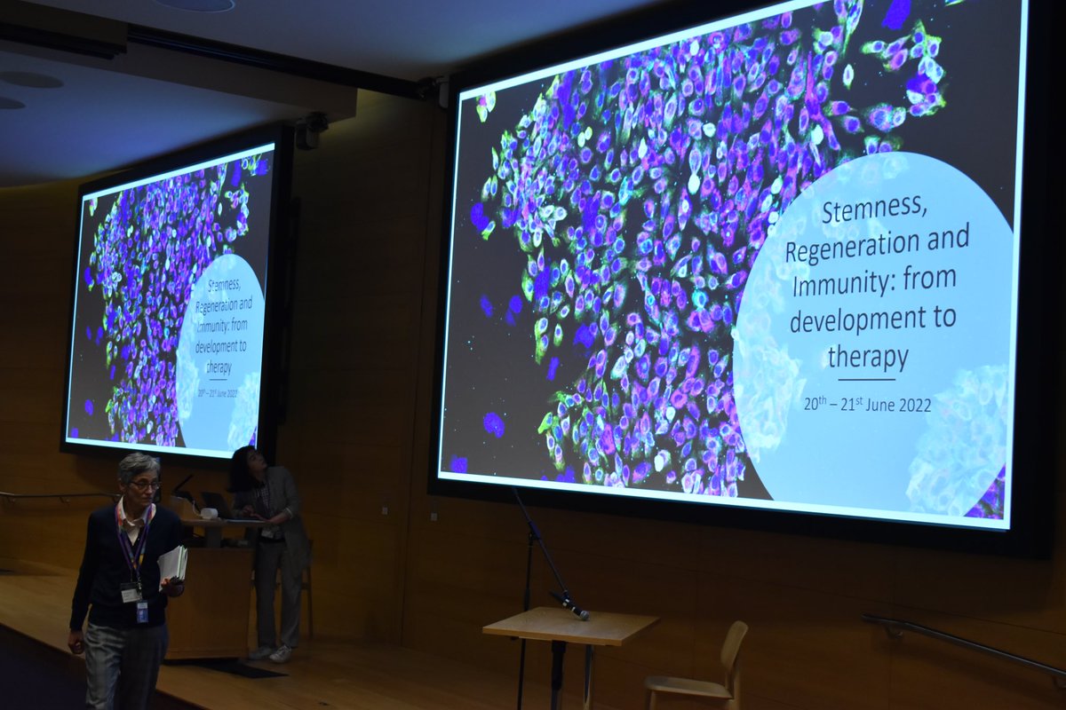 #Stemness2022 is off to a great start <a href="/TheCrick/">The Francis Crick Institute</a>! Excited for 2 days of great science and fascinating discussions.