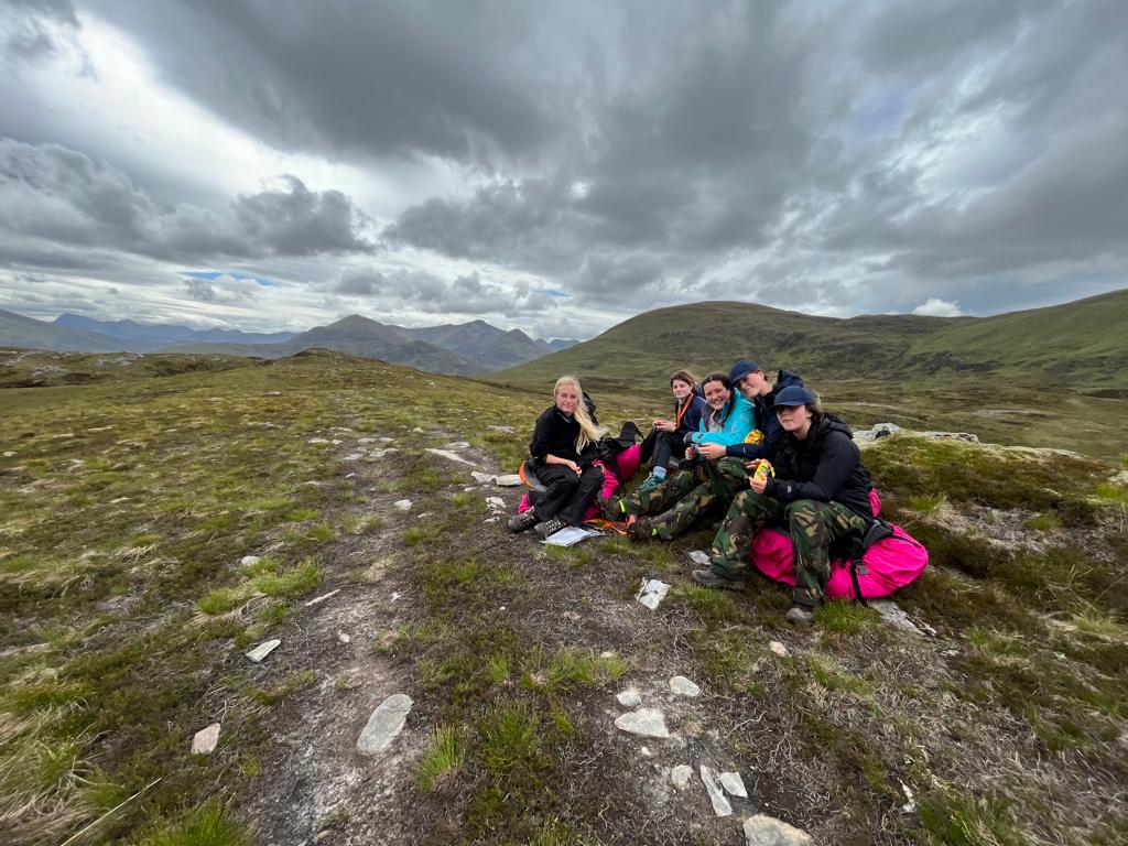 adventures_out's tweet photo. Sun, Rain, Wind & Midges didn't stop @stgeorgesedin practicing Gold @DofEScotland Expedition Skills in Lochaber ๐โ๏ธ๐จ๐ฆ#DofE #YesSheCan #YesMindSet https://t.co/QJ7MSw5dJU