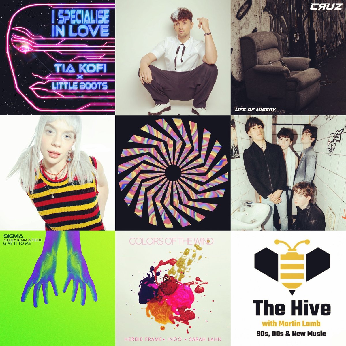 hiveradiouk's tweet photo. Catch up on last night's The Hive with Martin Lamb with new music inc. @the_Helmholtz @InhalerDublin @band_cruz @pixeyofficial @TiaKofi & @littleboots @sigmahq #KØASH #herbieframe. Plus @retroboxoffice. Link Below!
https://t.co/H1ua72GG6g
#90s #00s #NewMusic #hiveradiouk https://t.co/kLhGMfl9gq