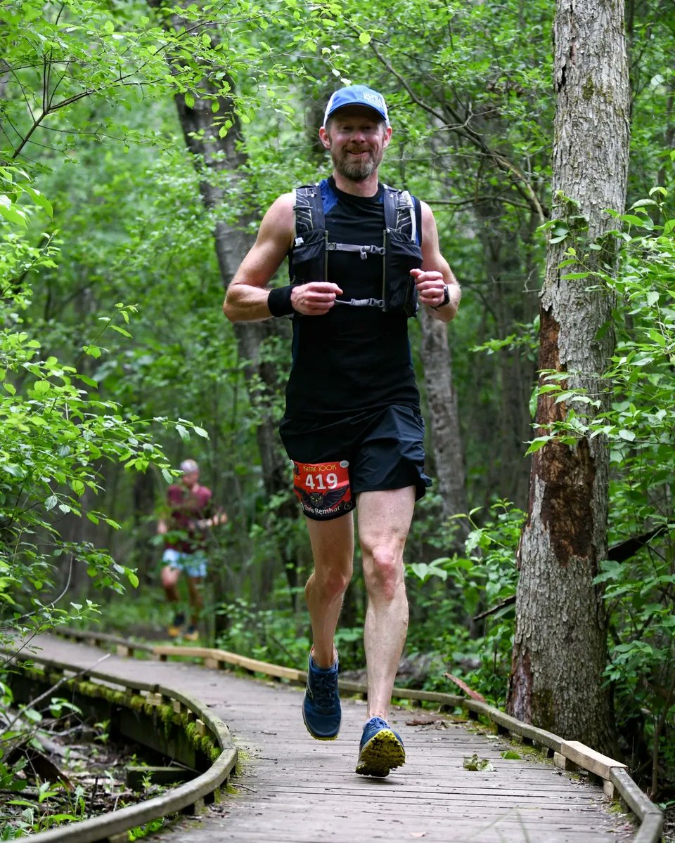 chrisremhof's tweet photo. Kettle 100K (64 miles). Finished it in 14 hours & 7 minutes, 21st of 77, 3rd in men 40 - 49. It was a great day on the trails.
#UltraRunningTeam #ultrarunningmag #trailrunning #running #trails #ultrarunning #ultramarathontron #TrailAndUltra #Run #kettle100 #kettle100K https://t.co/2qfKVcr9r6
