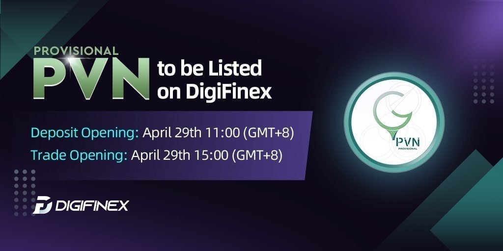 💵Round2 Airdrop is live!

Participate in our Airdrop and earn 3 PVN (~$2.5) tokens for doing tasks.

Airdrop:
t.me/PVNGroupNewAir…

Airdrop rewards will be distributed to your wallet address on July 15th and 1,000 lucky random participants will be rewarded.