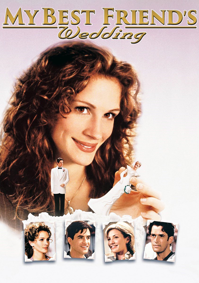 25 years ago today, 'My Best Friend's Wedding' was released in theaters...

#JuliaRoberts #DermotMulroney #CameronDiaz #RupertEverett #PhilipBosco #MyBestFriendsWedding #OTD