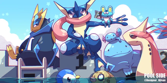 あなたのみずタイプの推しポケは?💧
What is your favorite water type Pokemon?✨ 