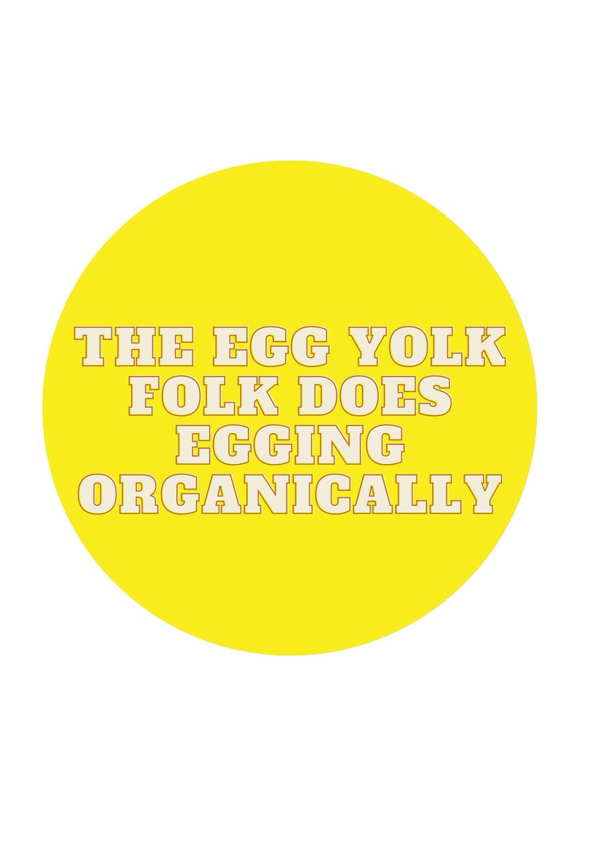 The Egg Yolk Folk (@theeggyolkfolk) on Twitter photo 