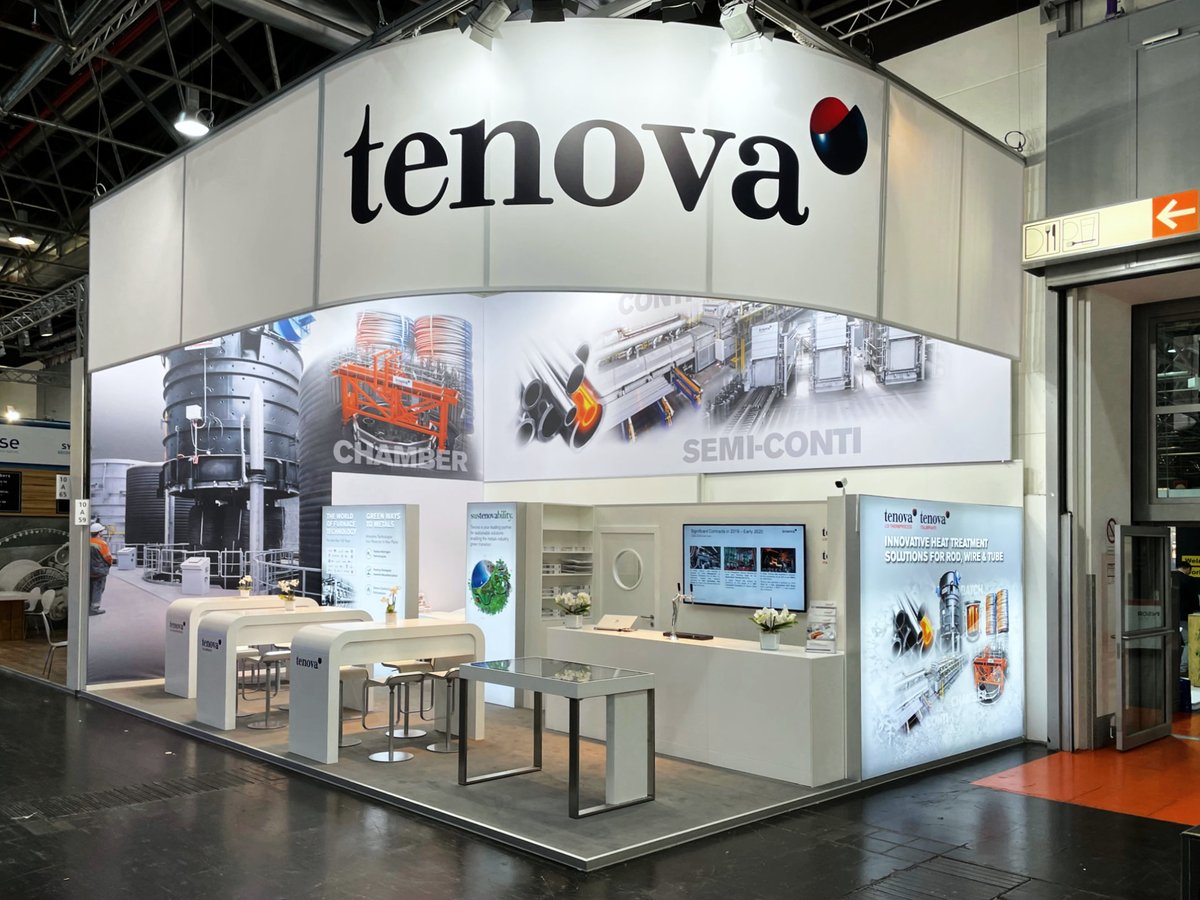 📢Die Türen auf der <a href="/wireTradeFair/">wire Int. Trade Fair</a> &amp; <a href="/TubeTradeFair/">Tube Int. Trade Fair</a>, #Düsseldorf sind geöffnet. Treffen Sie uns zusammen mit Tenova #Italimpianti am Stand 10A59 📍. Erfahren Sie mehr über unsere innovativen #WäremebehandlungsLösungen für #Stabmaterial, #Draht und #Rohre. <a href="/MD_GmbH/">Messe Düsseldorf</a> <a href="/tenovagroup/">Tenova</a>