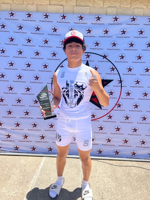 Put in some work this weekend w/ my @DFWPrideFB Brothers for the🥇 and got Co-Defensive MVP💪

Back to the Grind this week!! 

@PremierEventsU2 @DentonGuyer_FB @NTXHSFB @Texas7v7 @flightskillz @MagAthletic #Southside #TheCoalition