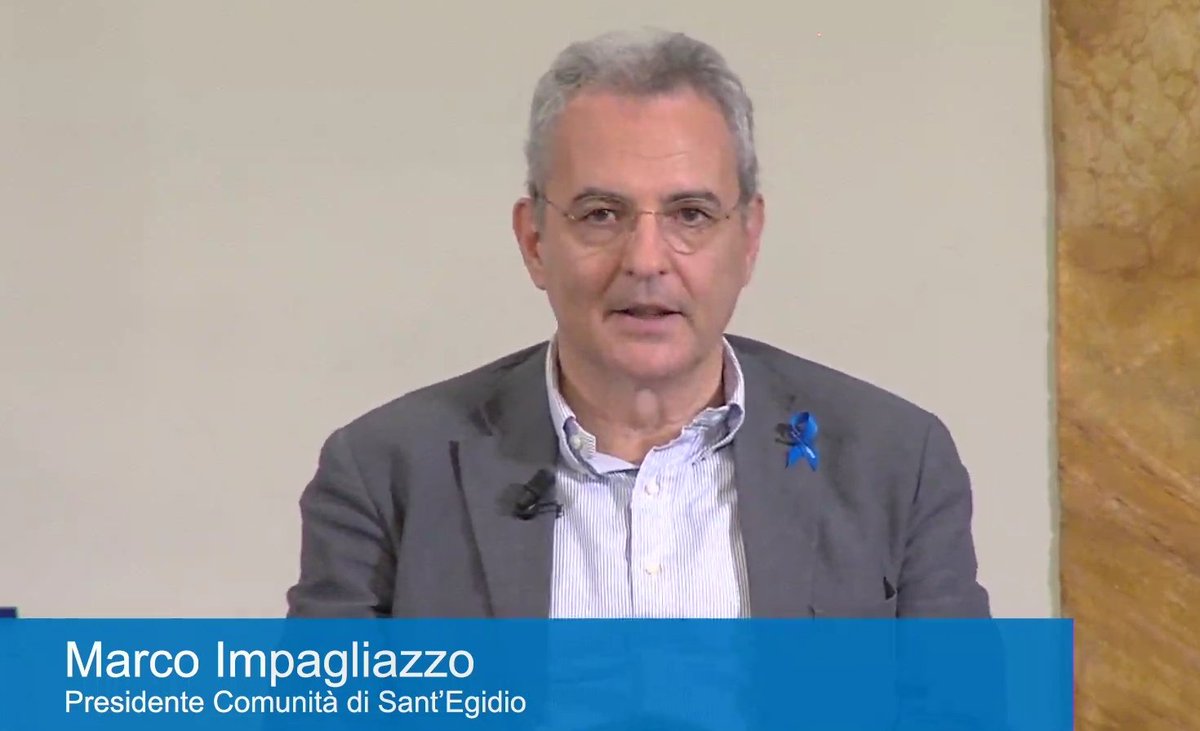 santegidionews's tweet photo. "Davanti alla cifra impressionante di 100 milioni di #rifugiati non dobbiamo cadere in un senso di impotenza, ma utilizzare di più lo strumento legale dei #corridoiumanitari, promosso dalla società civile in collaborazione con le istituzioni" @Marco_europa #WithRefugees https://t.co/5xTL91JUKY