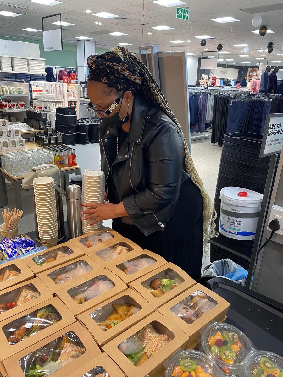 VisokaKitchen's tweet image. Our office last week #Thursday at #Woolies #WoolworthsFoods in #Francistown opening. We also do big events away from our regular #traditionalfood call us on 74 228 940 and let us cater for your event. #VisokaKitchen #KwagaMavis