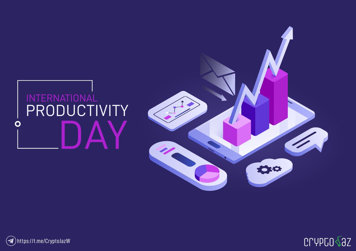 cryptojazcom's tweet photo. Happy international productivity day 

#crypto #cryptojaz https://t.co/S3FjK8uJve