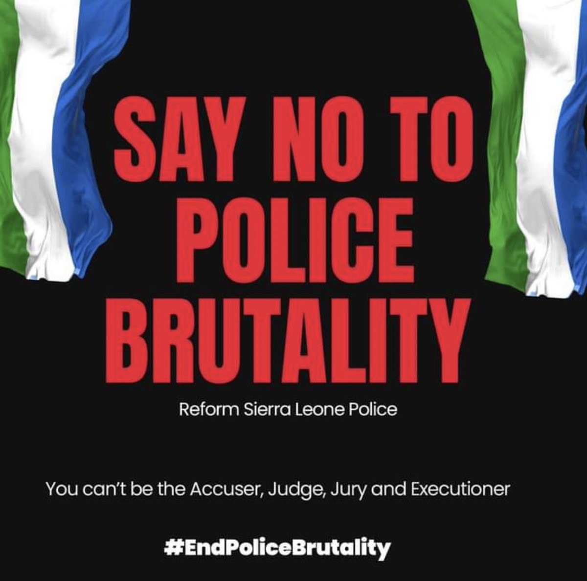 Pain_ChangedMe's tweet photo. #SaloneTwitter
#EndPoliceBrutality
#transformsalone https://t.co/i8NeWrq92L