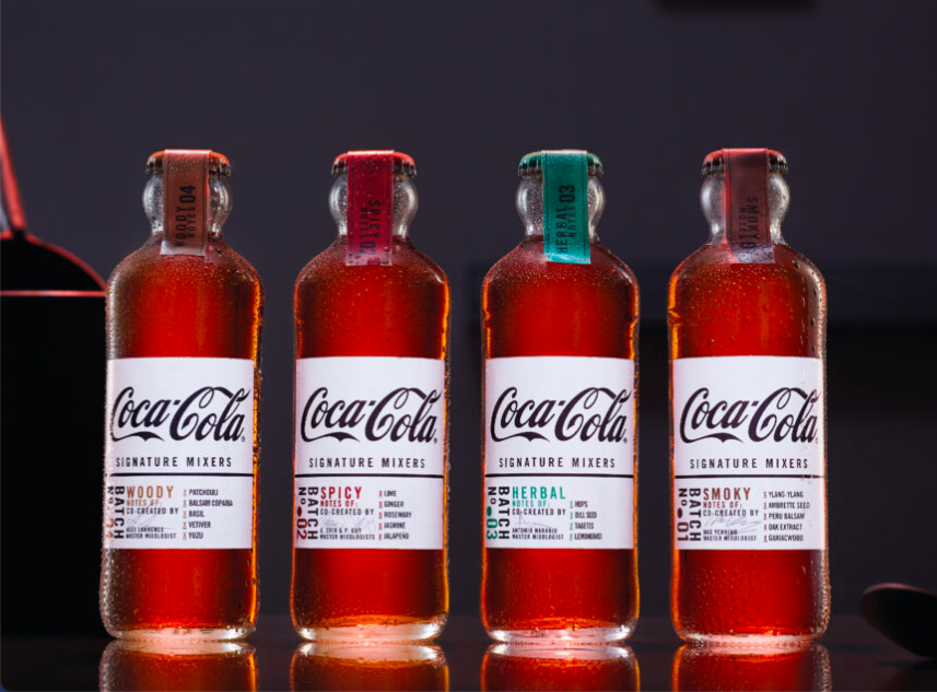 DragonRougeUK's tweet photo. #Throwback to our brand creation for @CocaColaCo's #SignatureMixers, inspired by the idea of unlocking 'creative experimentation'.
Find out more➡️ https://t.co/PTKBfbJMS2
#ThrowbackThursday #CocaColaSignatureMixers #mixology #CocaCola #design #branding https://t.co/FW3Yvur5VK