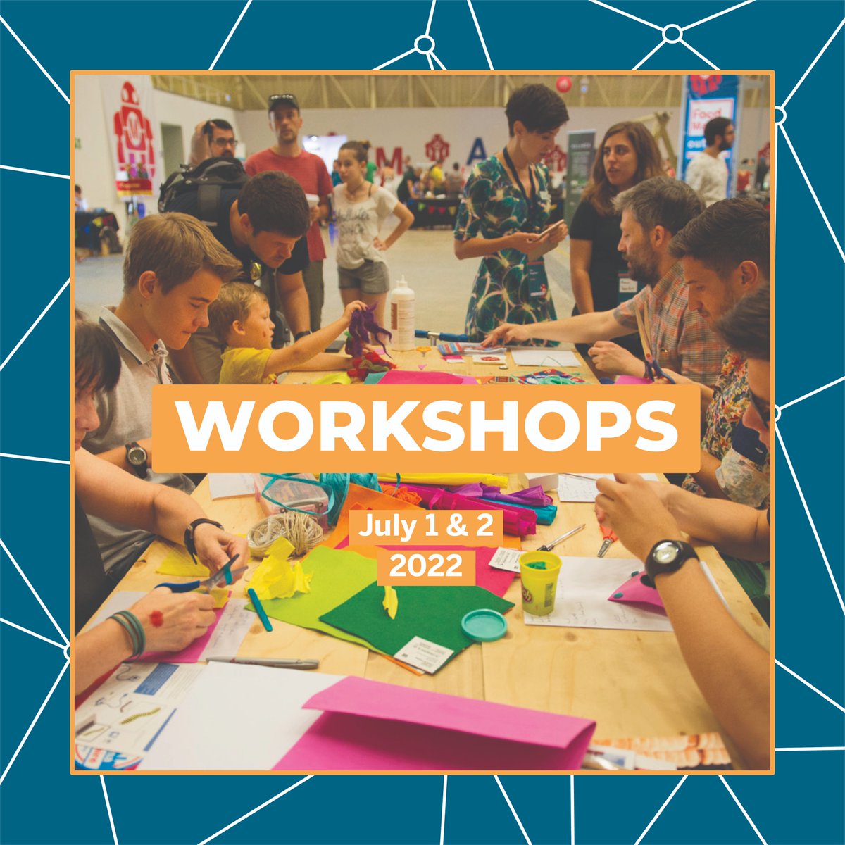 Registration for the Maker Faire 2022 workshops is open! 🛠

Explore various kinds of workshops and demos happening on Friday 1st and Saturday 2nd from 10.30 - 19.00 h.

Register now! Link in bio
makerfairebarcelona.soko.tech/maker-faire-ba…

#MakerfaireBCN22 #makerfaire #barcelona #workshops