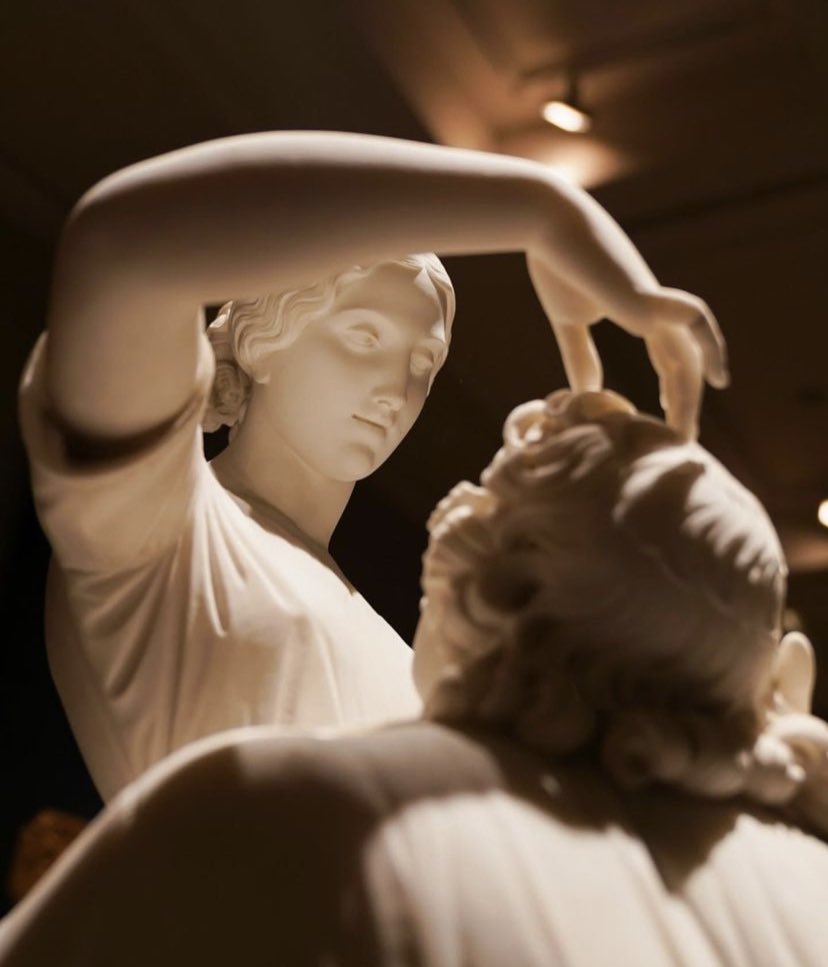 AngelsWhisperr's tweet photo. Paolo and Virginia (1844), Alessandro Puttinati https://t.co/8c4PFDQeyK