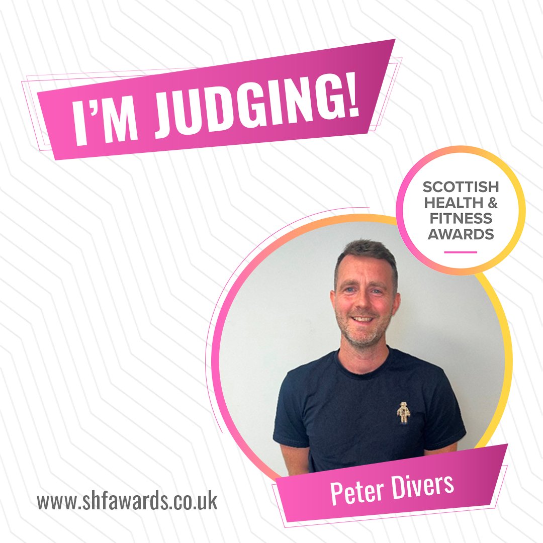 We're delighted to announce our final judge Peter Divers! Peter is the founder of @tmicfitness which specialises in boxersize &amp; also does amazing work with his charity @menmatterscotland to support mental wellbeing. Check out Peter's pages to learn about his work 👏#SHFAWARDS2022