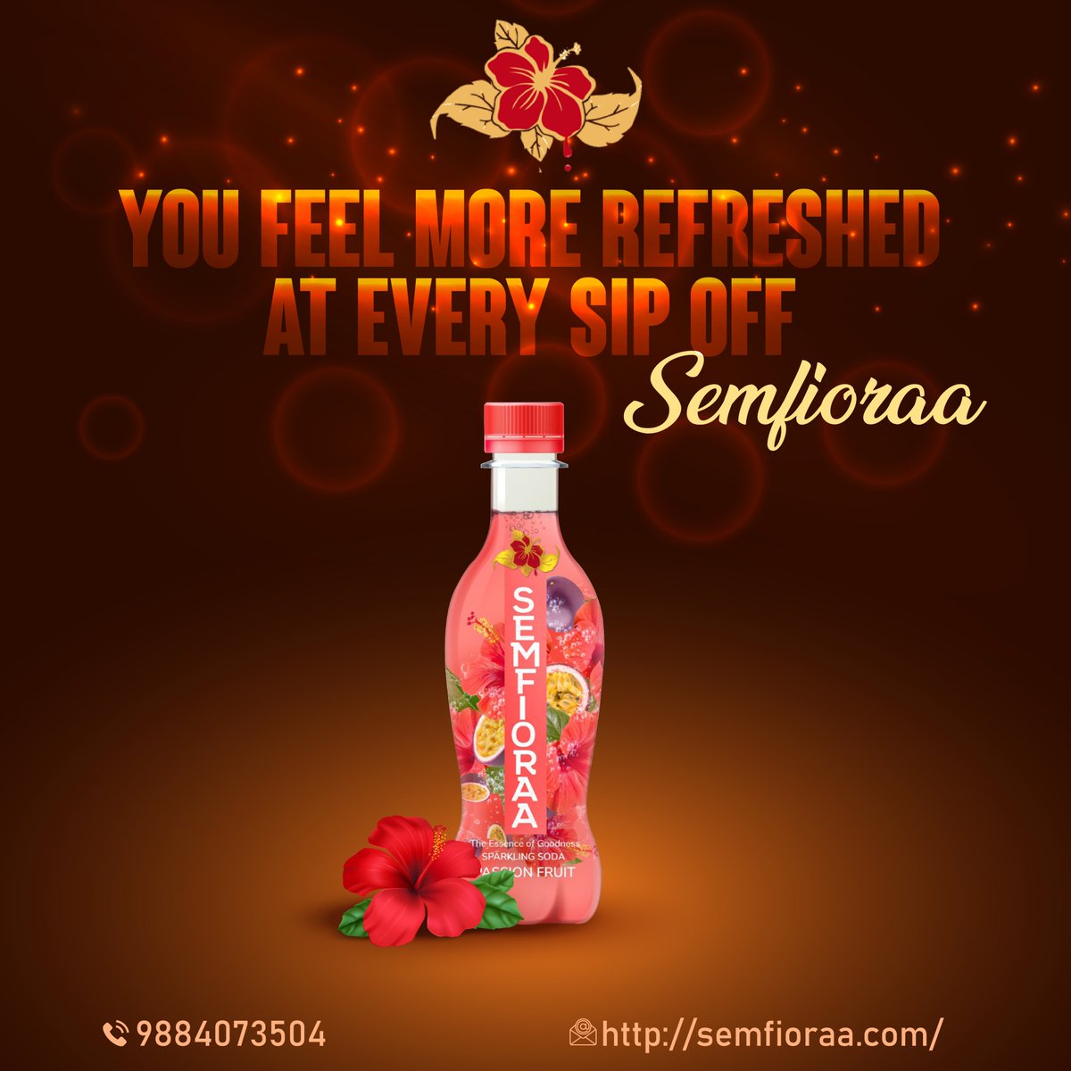 You Feel More Refreshed at Every Sip Of #Semfioraa.
semfioraa.com
#puducherry #cooldrinks #drinks #HealthyLiving  #healthy #healthylifestyle #healthydrink
 #floralcooldrink #hibiscusdrink #floraldrinks #juicecleanse #drinkspecials #drinklocally #drinkswithfriends