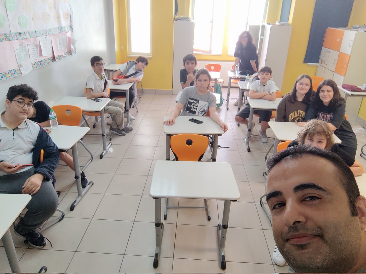 Gençler küçük bir ara verdik,8.sınıfta buluşmak üzere...iyi tatiller,,☘️☘️☘️ <a href="/EnisEryaman/">Enis Eryaman</a> <a href="/AYSUNGUZELYURT/">Aysun Güzelyurt Kılınç</a> <a href="/muratyllmaz78/">muratyılmaz</a> <a href="/berivandulger/">Berivan Dülger</a>