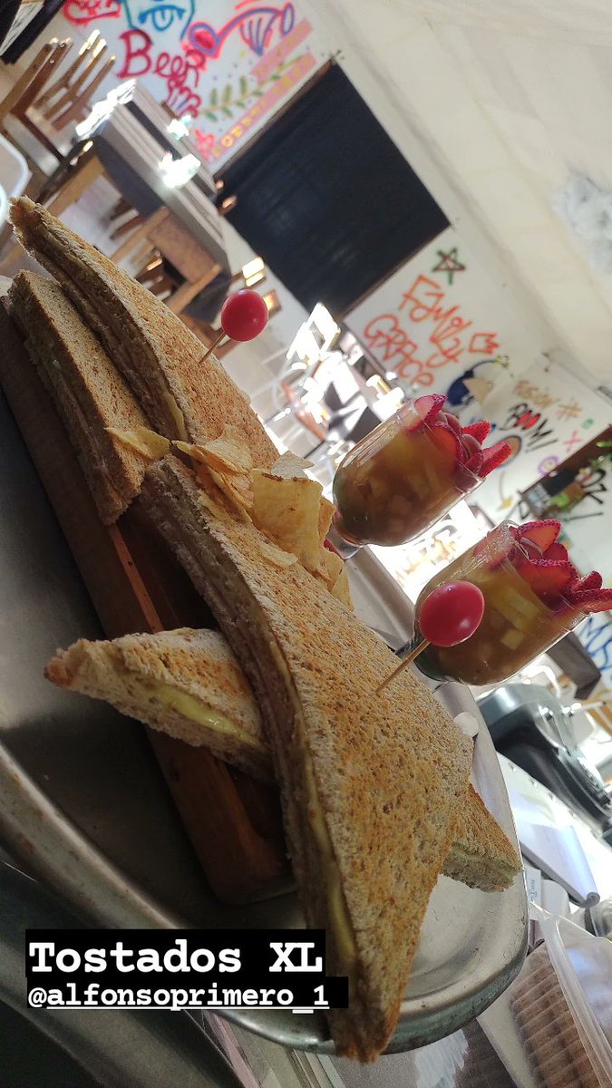 Voy de nuevo, cuando les fallé en mis emprendimientos? Nunca, jaja así que más vale que vayan a desayunar y merendar rico💁🏽‍♀️ Como siembre bueno, barato y bonito (hay birrita también)🍺
Alfonso1° Coffe Time☕