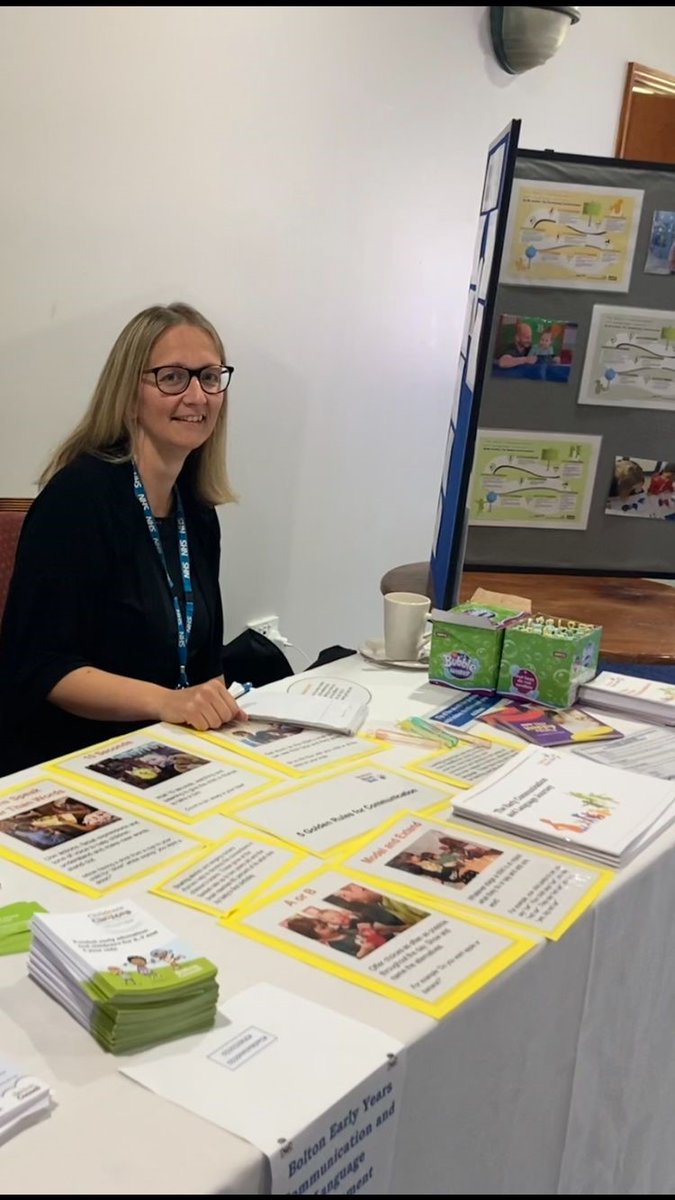 BoltonStartWell's tweet photo. It is International Father's Mental Health Day and to show our support, Jen from our EYCLDS, is at the Dads Matters Conference sharing our 5 golden rules and promoting the importance of good early communication and language. Find out more: https://t.co/5ZIHqt10nY 
@dad https://t.co/nRDyfLnaFY